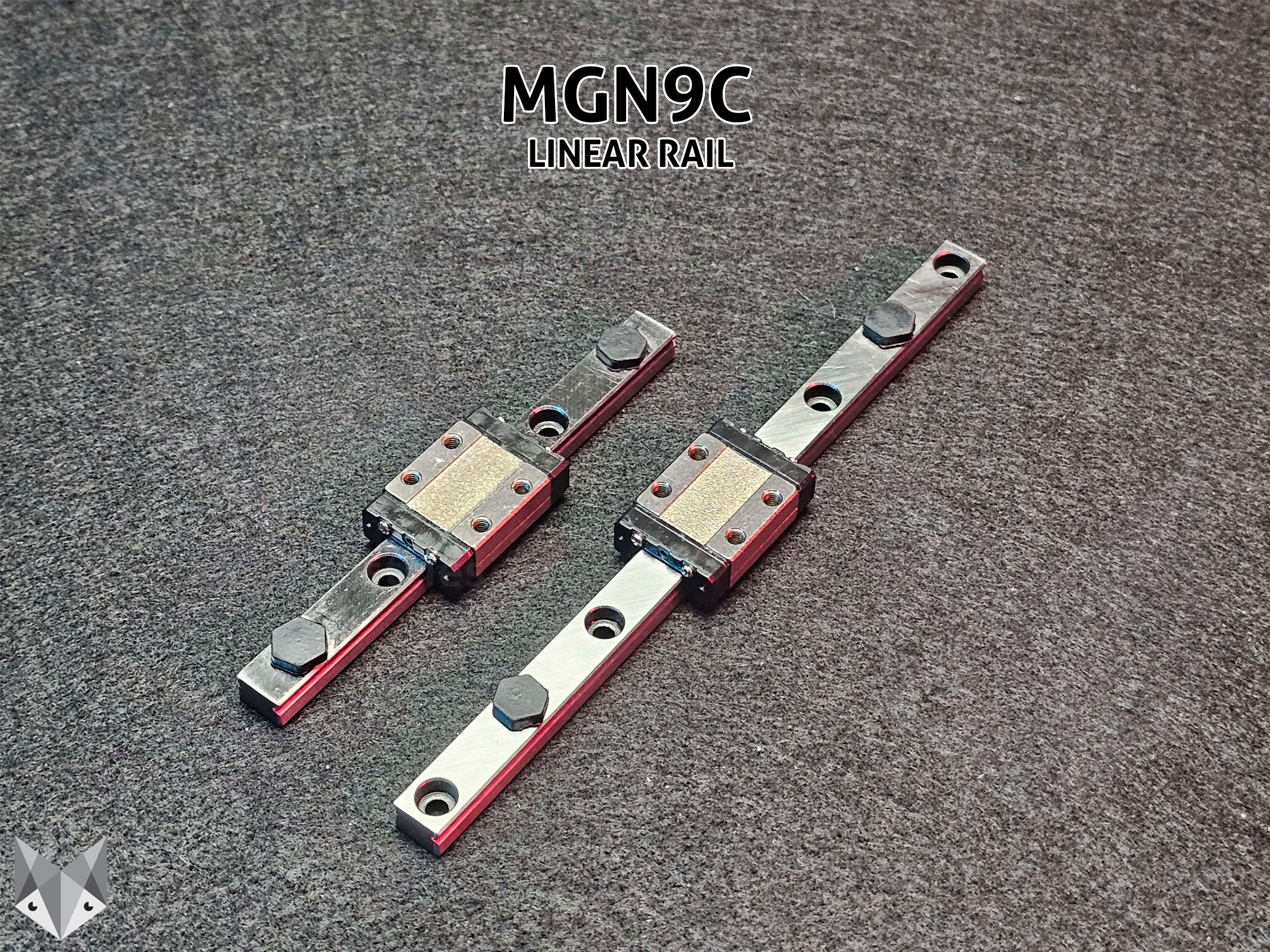 2x MGN9H Linearführung + 4 Schlitten – 750mm Länge, Miniatur-Schiene Für 3D- Drucker & Automatisierung – Präzise 2x MGN9H Linearführung + 4 Schlitten – 750mm Länge, Miniatur-Schiene Für 3D- Drucker & Automatisierung – Präzise