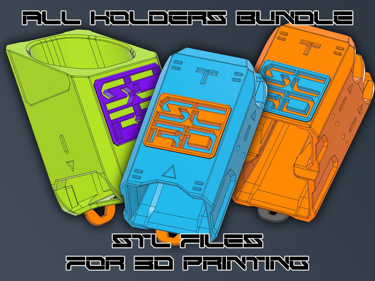 SCRD Holder Bundle (DIGITAL FILES)