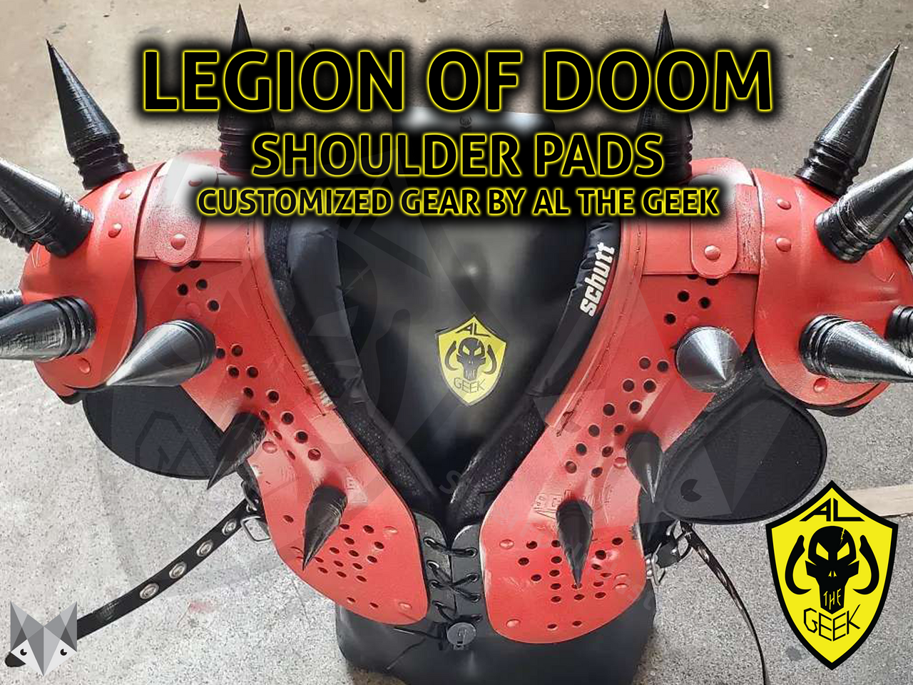 Legion of Doom Shoulder Pads by Al The Geek