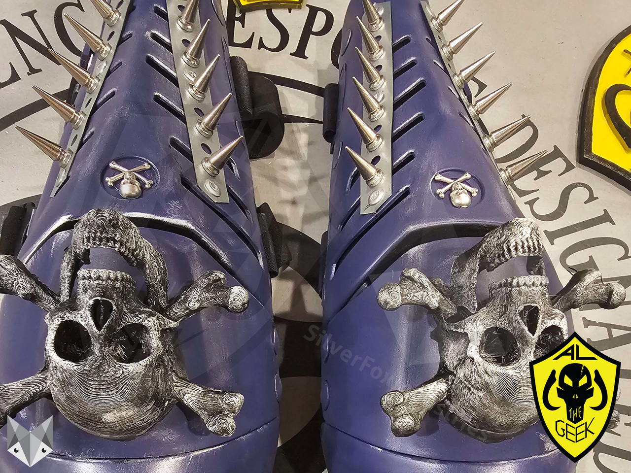 Road Warrior Shin Guards by Al The Geek