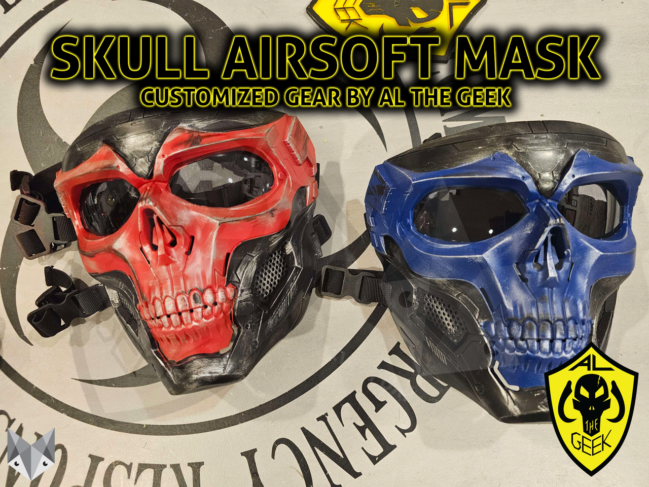 Skull Airsoft Mask by Al The Geek