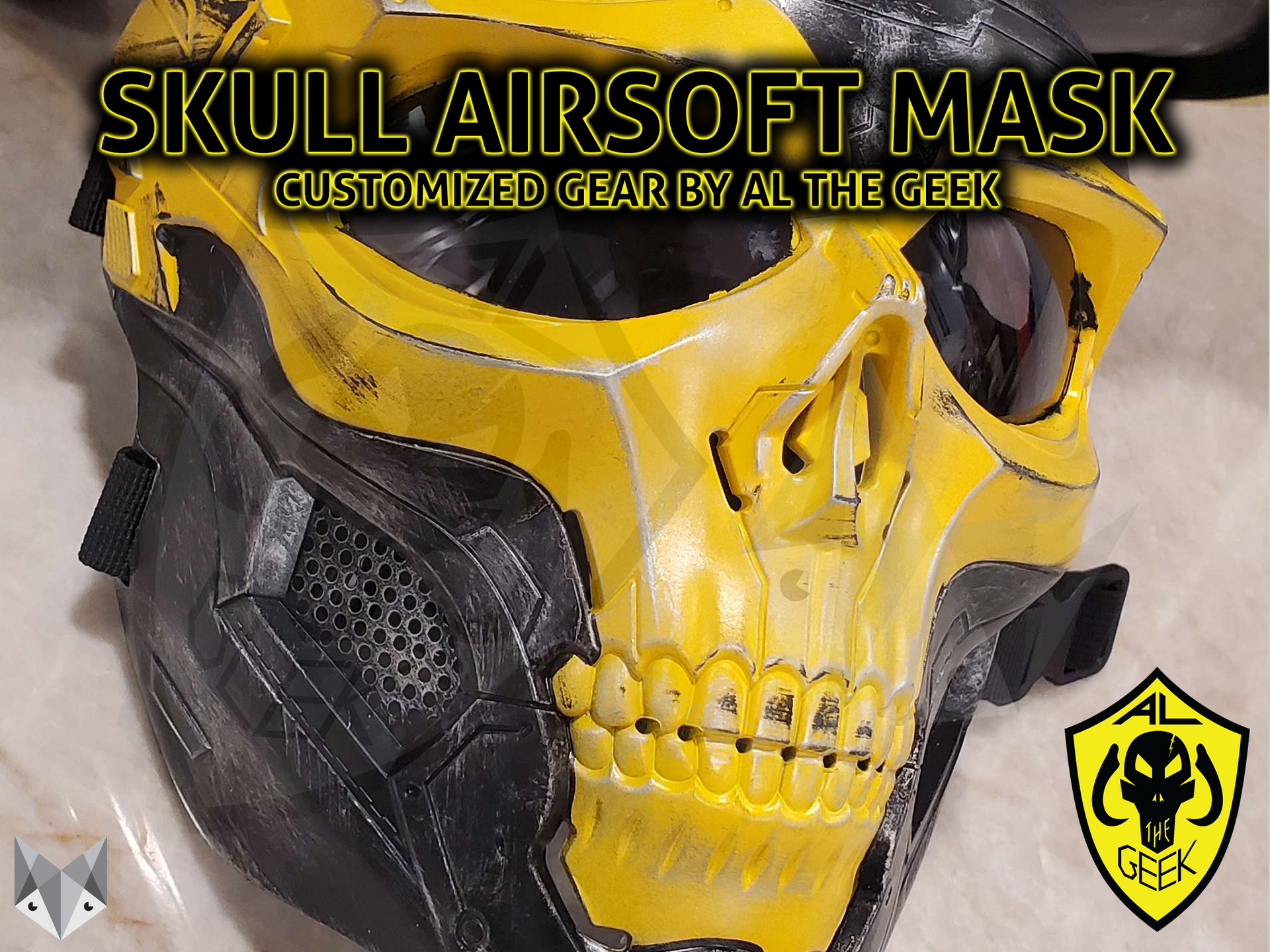 Skull Airsoft Mask by Al The Geek
