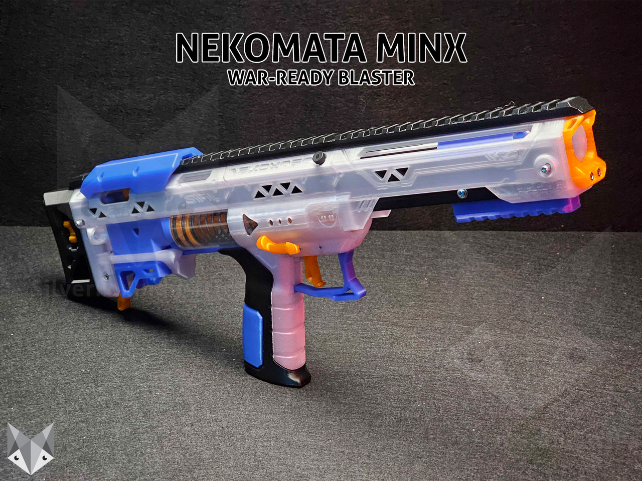 War Ready Blaster - Cobalt Ghost Nekomata Minx
