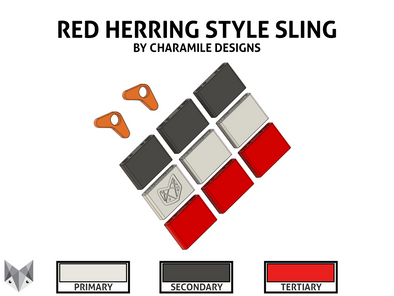 Red Herring Printed Sling