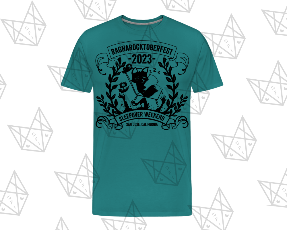 Ragnarocktoberfest 2023 Sleepover T-Shirt