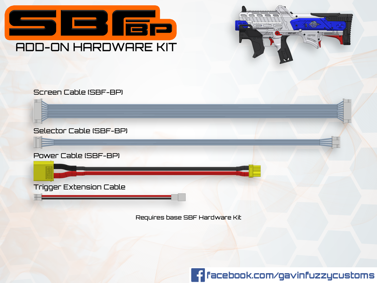 SBF-BP Add-On Hardware Kit (PRE-ORDER)