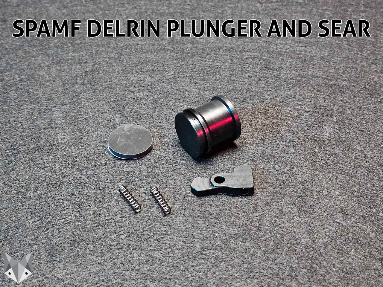 SPAMF Delrin Plunger and Sear