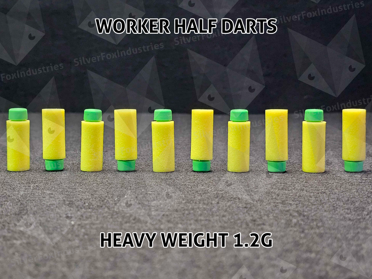 Worker Heavy Weight HE Short Darts - 1.2g