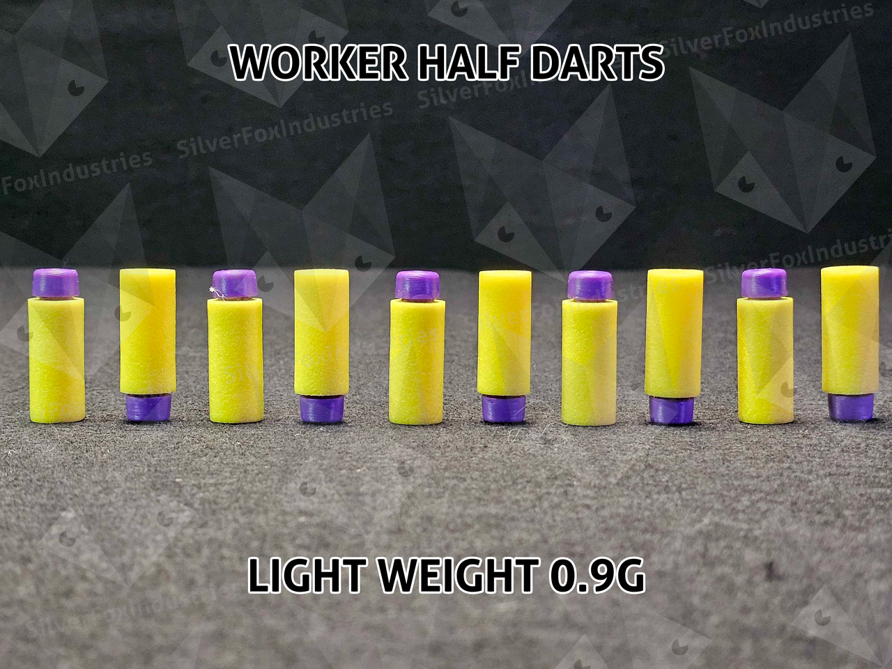 Worker Light Weight HE Short Darts - 0.9g