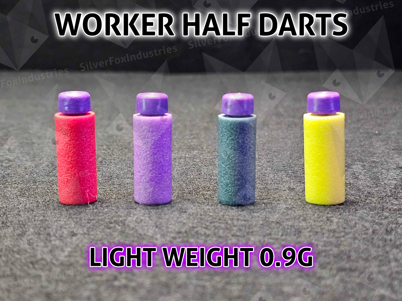 Worker Light Weight HE Short Darts - 0.9g