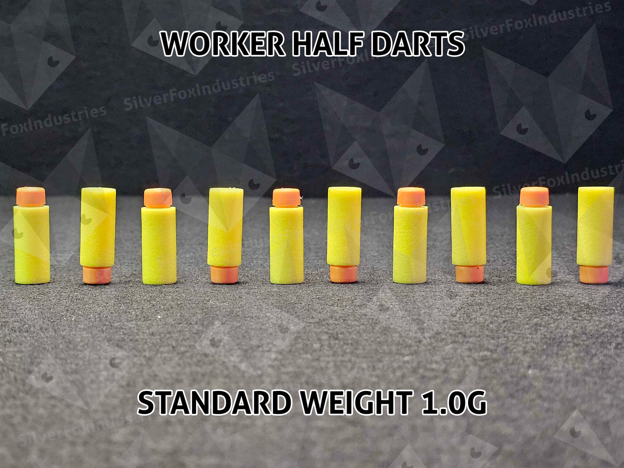 Worker Standard Weight HE Short Darts - 1.0g