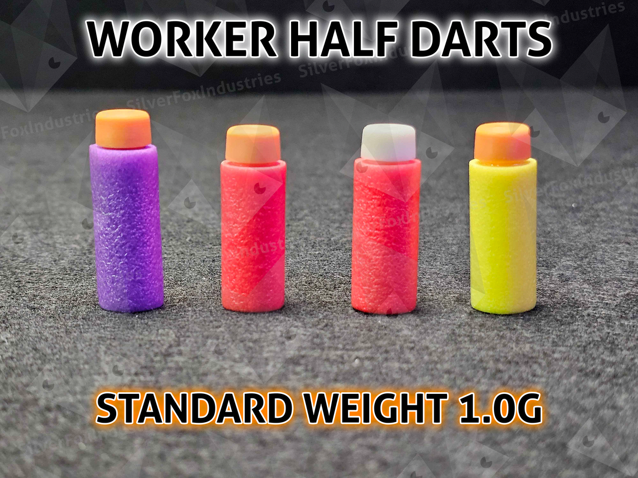 Worker Standard Weight HE Short Darts - 1.0g