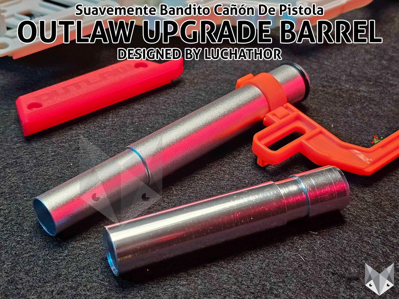 DZ Outlaw Upgrade Barrel - Suavemente Bandito Cañón De Pistola by Luchathor