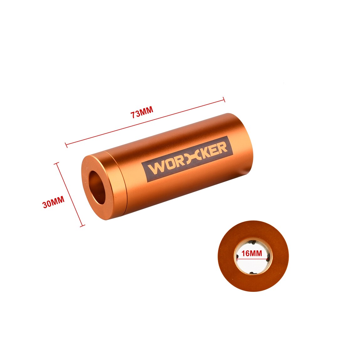 Worker 15 Degree Bearing Scar BCAR