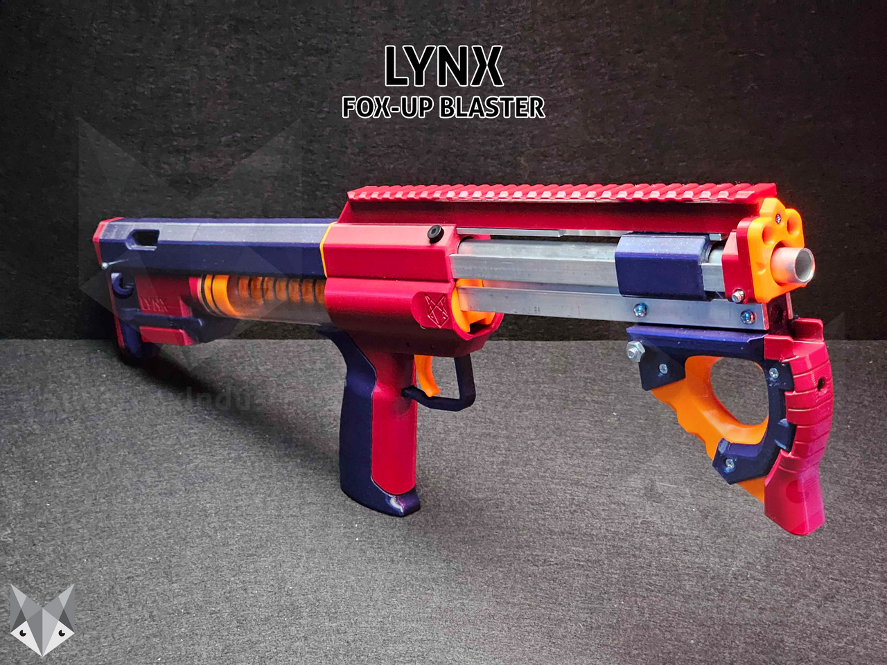 FOX UP - LYNX Maroon Indigo