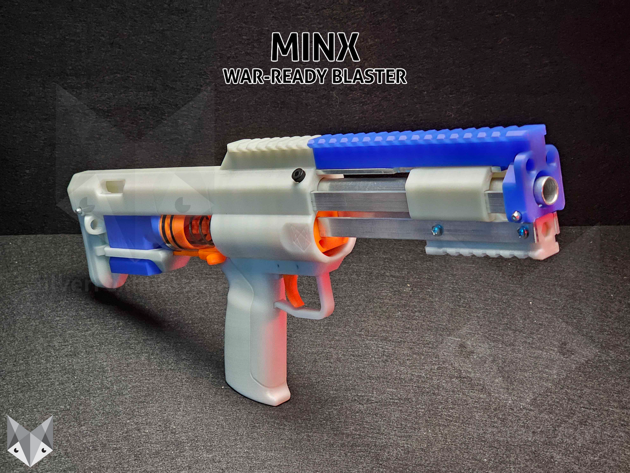 War Ready Blaster - Invisible Rainbow Minx