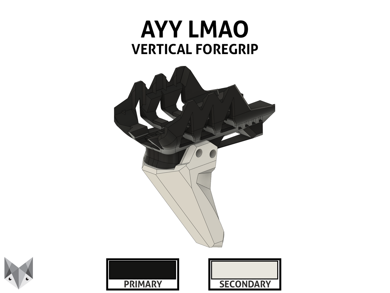 Captain Slug - Ayy LMAO Vertical Foregrip