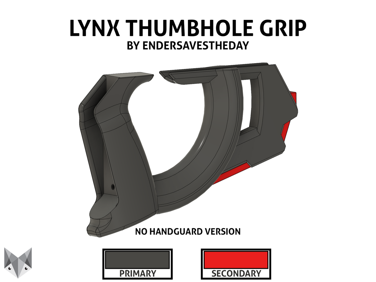 Lynx Thumbhole Grip by EnderSavesTheDay