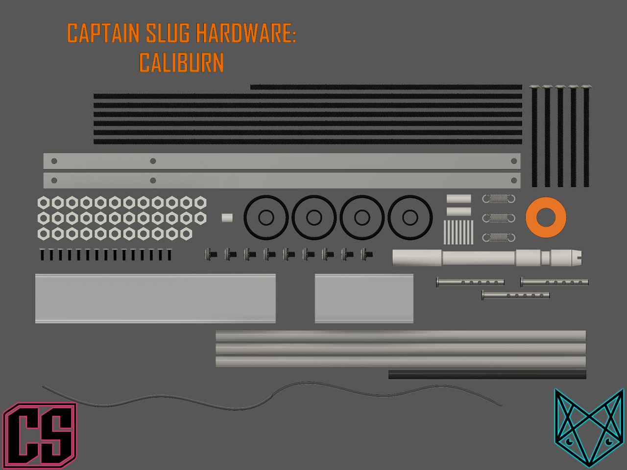 Captain Slug Caliburn - Hardware Kit