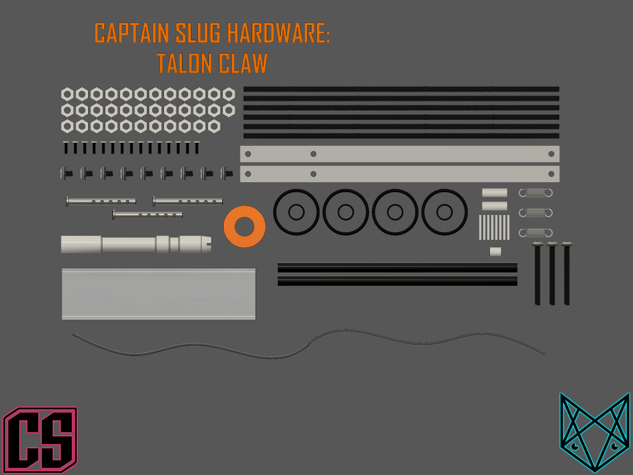 Captain Slug Talon Claw - Hardware Kit