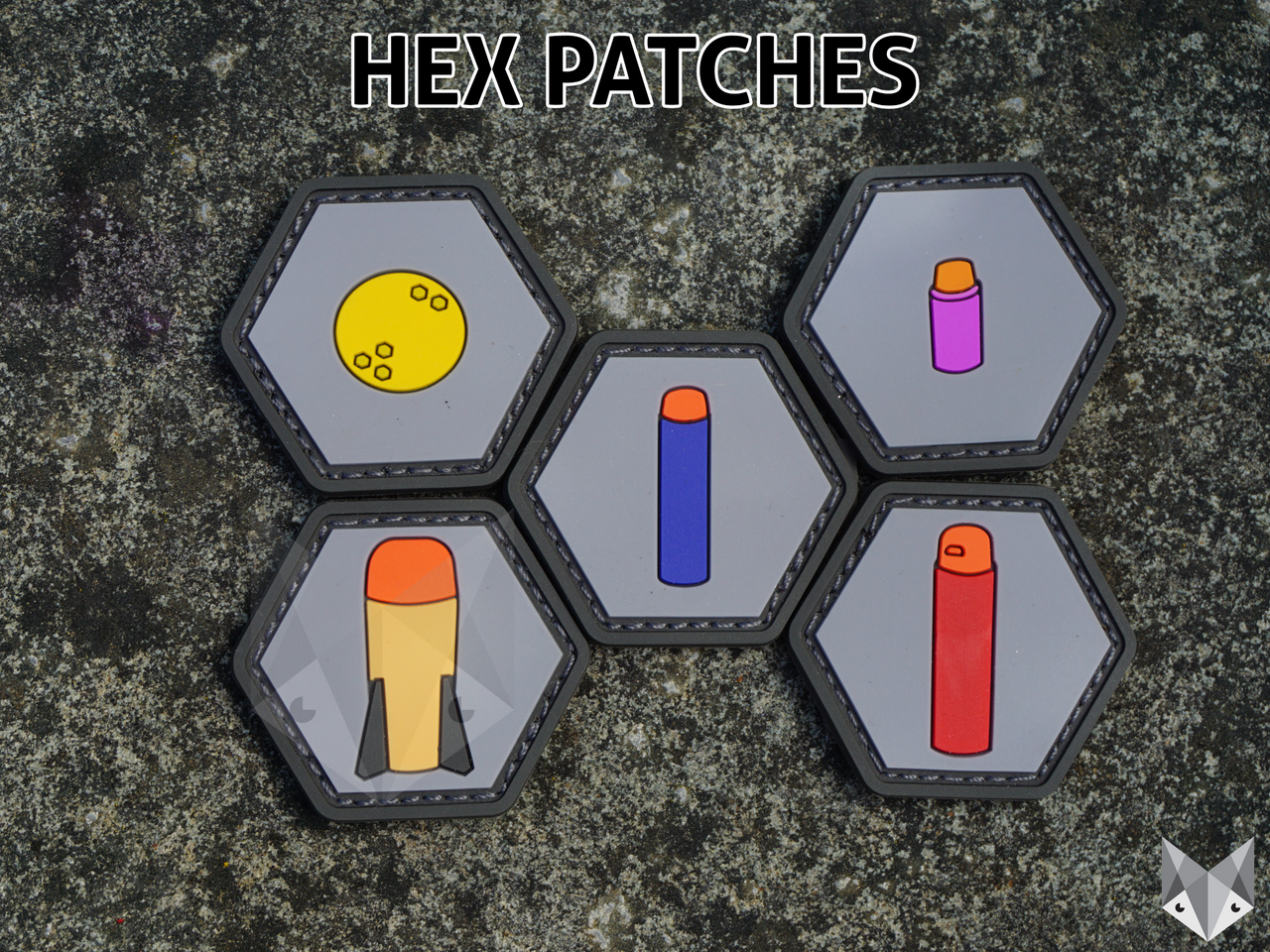 PVC Hex Patches