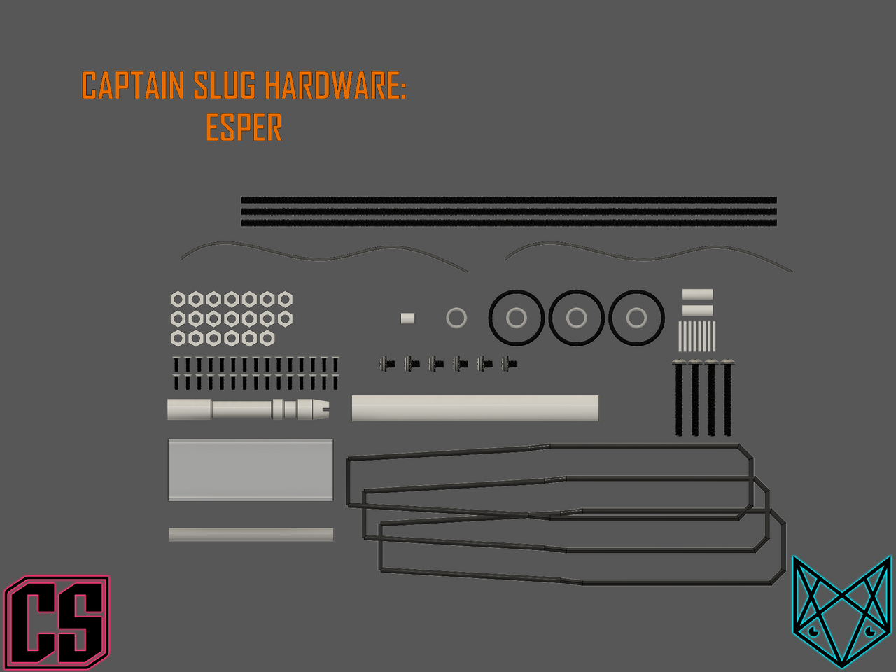 Captain Slug ESPER - Hardware Kit