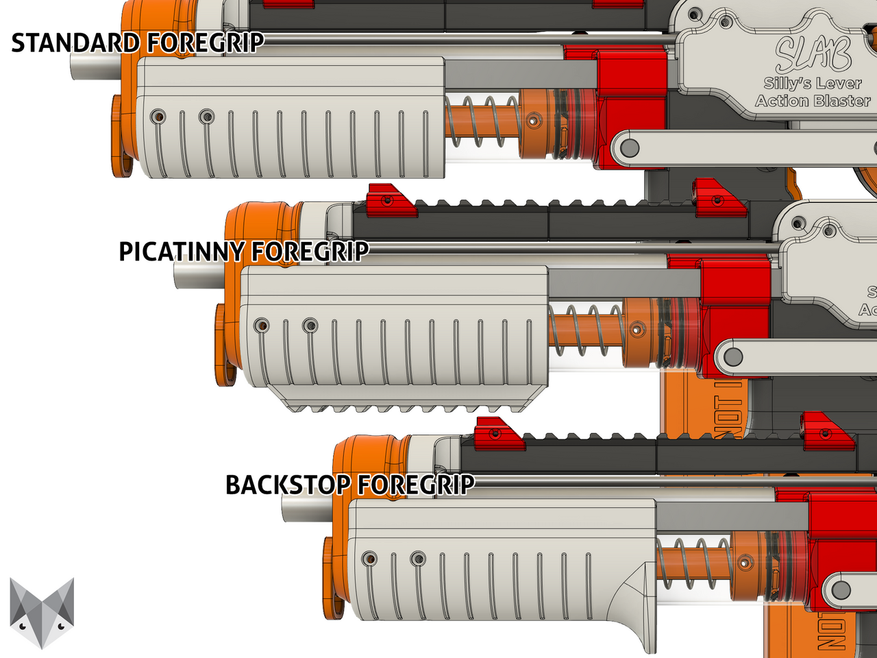 SLAB - Silly's Lever Action Blaster