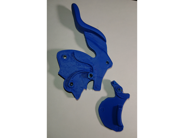 Extended Hammer Upgrade for Nerf Sweet Revenge Set - Blue